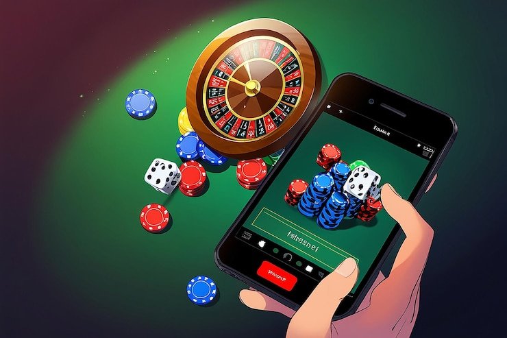 Antarmuka aplikasi mobile superslot88 menampilkan pasar Liga 1 dan opsi deposit